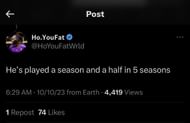 Fan Reaction #2